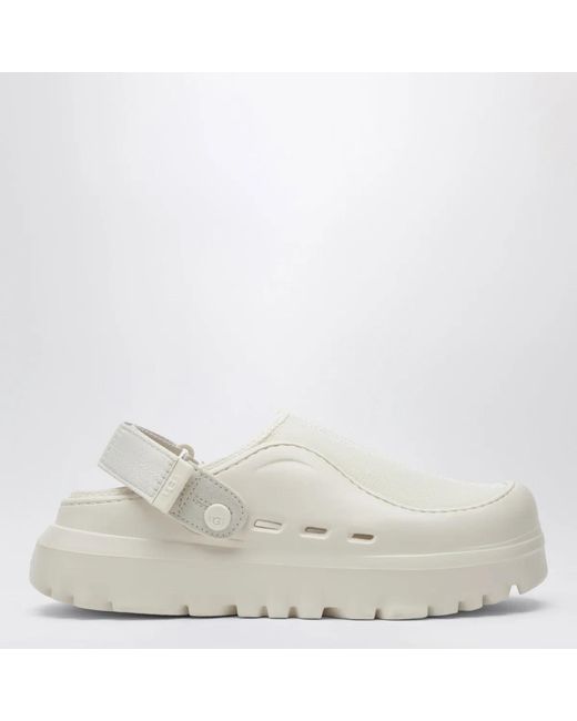 Ugg White Peakmod Mesh Clogs for men