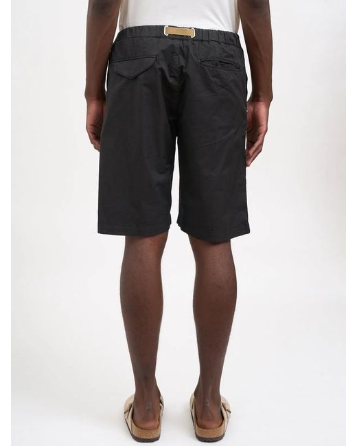 White Sand Black Bermuda for men