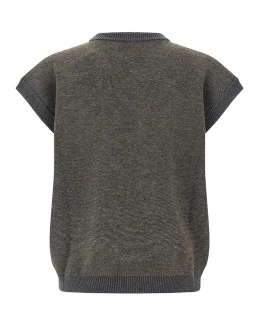 Magliano Black 'Teddy Bear' Vest for men