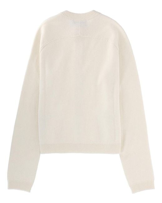 Gucci Natural Cardigan With Clamp