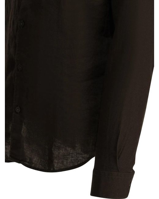 NN07 Black "Enzo" Casual Shirt for men
