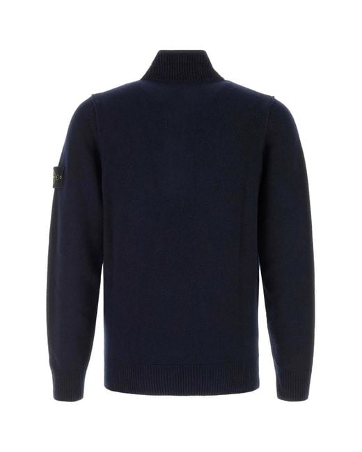 Stone Island Blue Ls Polo for men