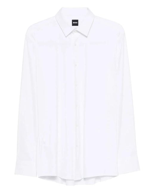 Boss White Camicia for men