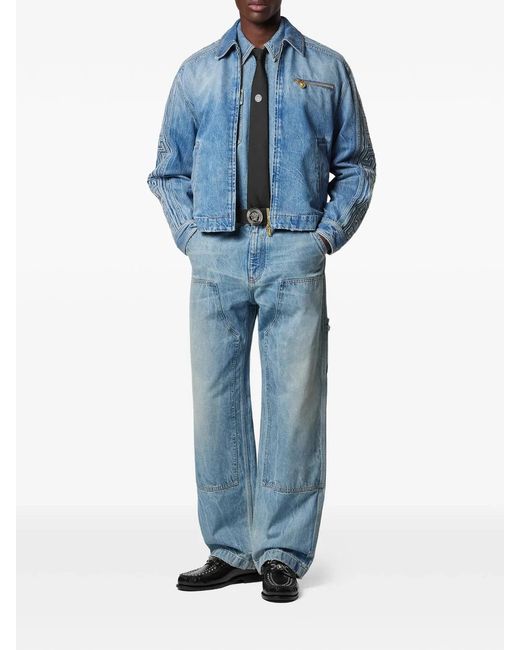Versace Blue Carpenter Jeans for men
