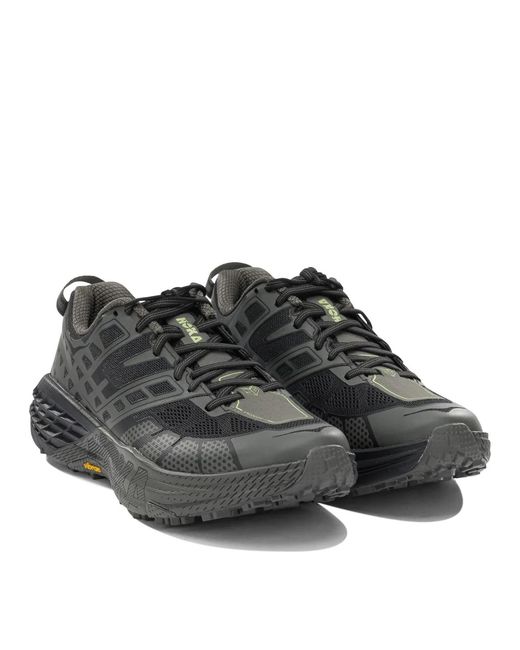 Hoka One One Black "Speedgoat 2" Low-Top Sneakers for men