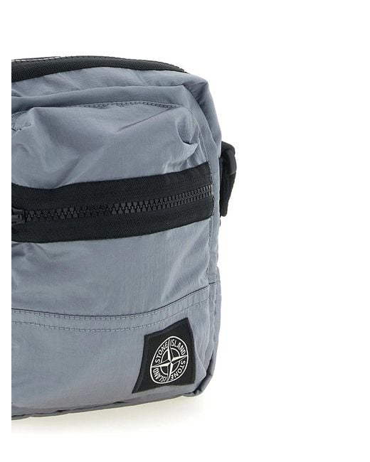 Stone Island Gray '9200015' Crossbody Bag for men