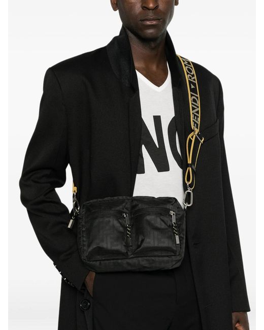 Fendi Black Camera Case Ff Light for men