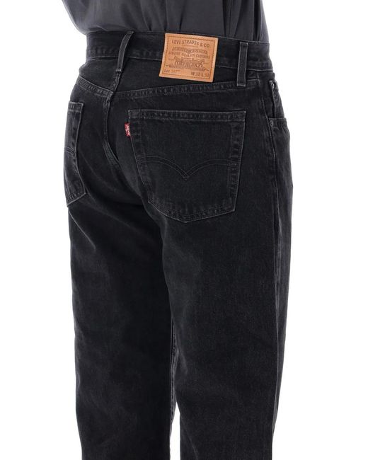 Levi's Black 567 Flaire for men