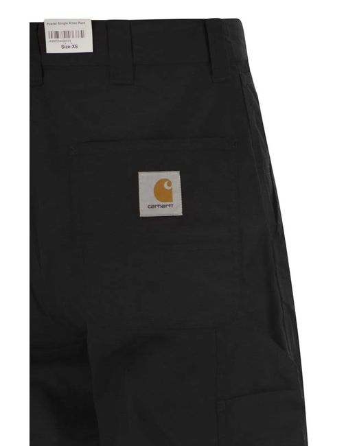 Carhartt Black Postal Single Knee Pant for men