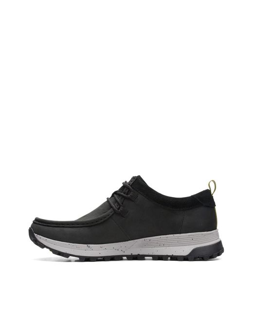 Clarks Black Atl Trek Wally Sneakers for men
