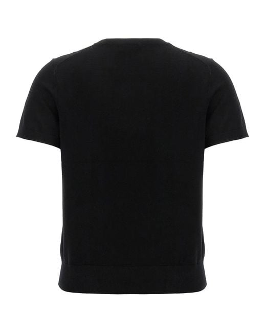 Theory Black 'Basic' Sweater