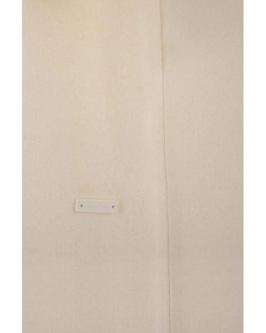 Max Mara Natural Hoodie Cardigan Knit "Aster