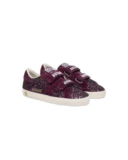 Golden Goose Deluxe Brand Purple Sneaker