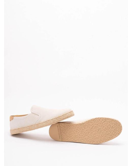 Brunello Cucinelli White Modacrylic Espadrilles for men