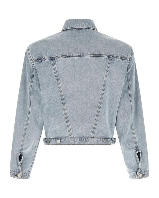 Entire studios Blue 'Shrunken Denim' Jacket for men