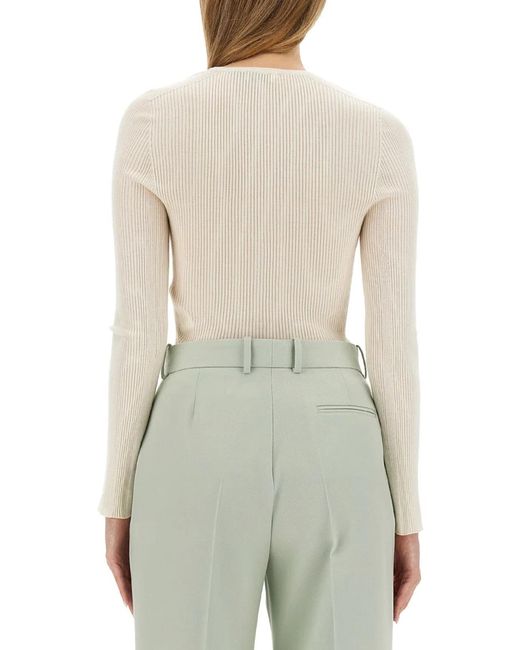 Lanvin White Wool Cardigan