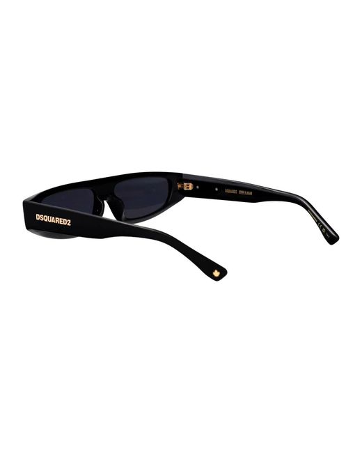 DSquared² Black Acetate Sunglasses