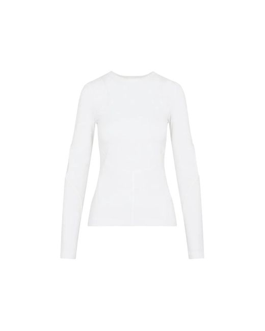 Givenchy White Stretch Nylon Top