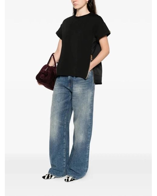 Elisabetta Franchi Black Cotton Sweater