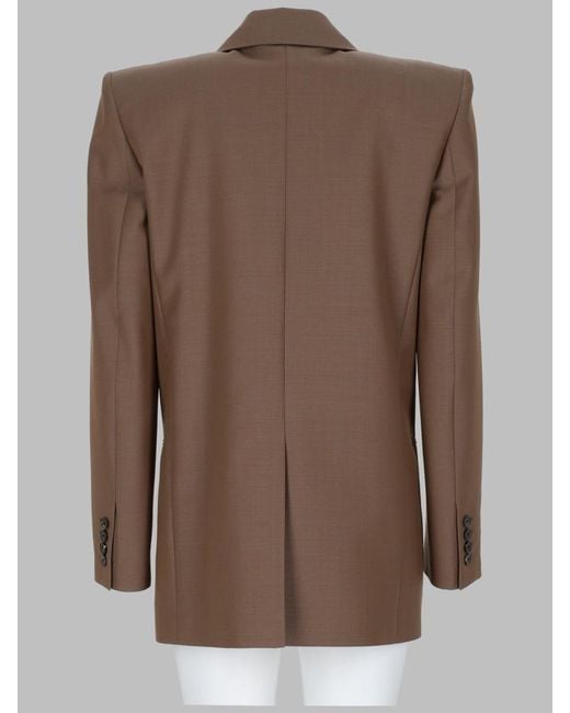 Saint Laurent Brown Giacca