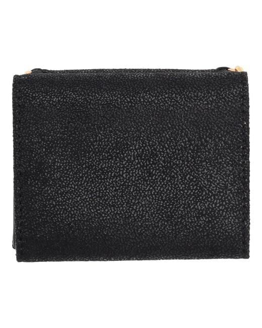 Stella McCartney Black Falabella Wallet