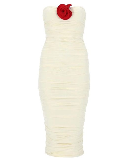 LaRevêche White Abito "Mireya"