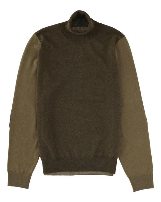 Maison Margiela Green "Two-Tone" Jersey