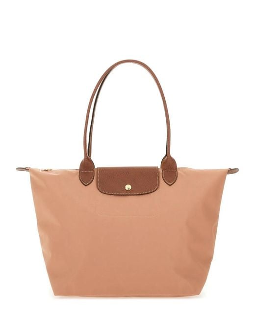 Longchamp White Borsa Le Pliage Large