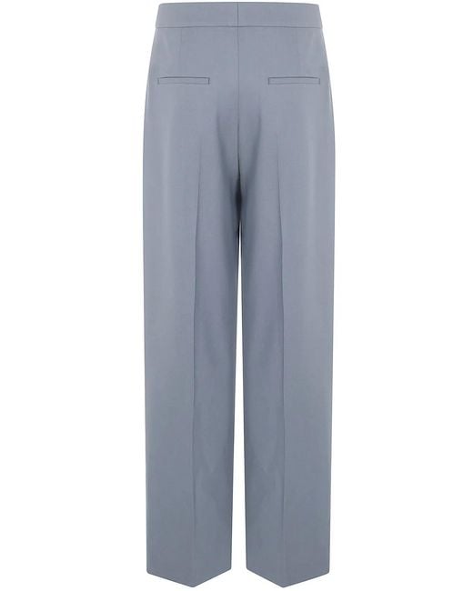 Chloé Blue Palace Wide Leg Trousers