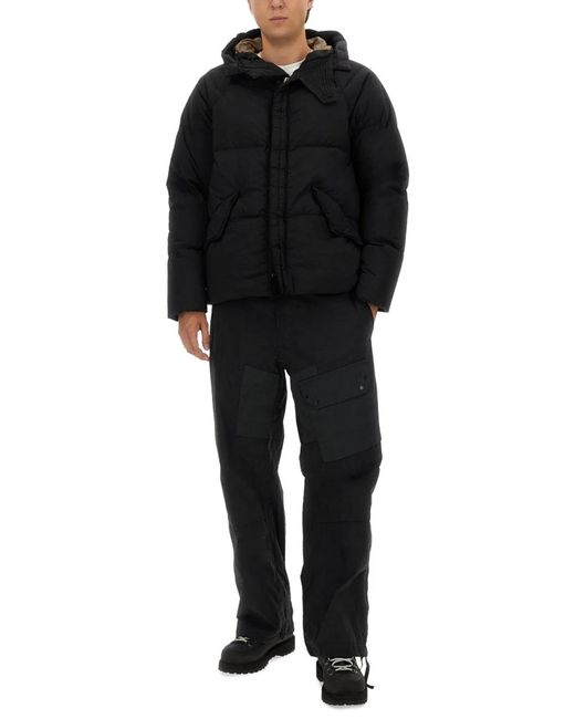 C P Company Black Artic Down Jacket for men
