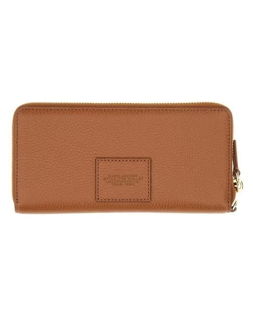 Marc Jacobs Brown Portafoglio Continental