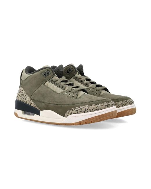 Nike Green 3 Retro "Medium" Sneakers for men