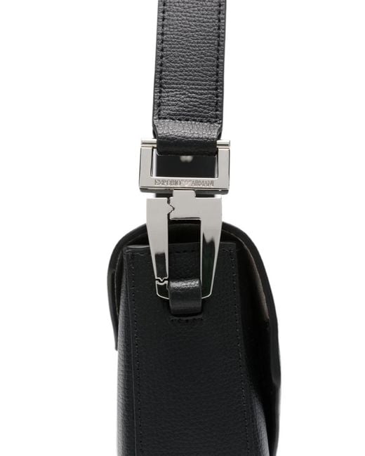 Emporio Armani White Leather Crossbody Bag