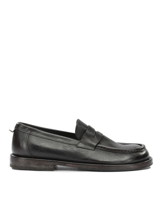 Moma Black "Idolo" Loafers for men
