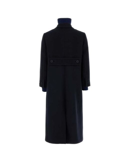 Prada Black Wool Coat