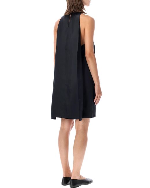 Loulou de Saison Black Bruna Mini Dress