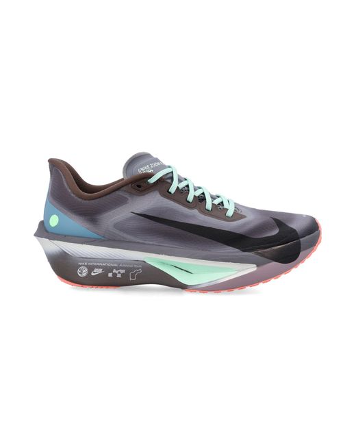 Nike Blue Zoom Fly 6 Road Racing Shoes for men