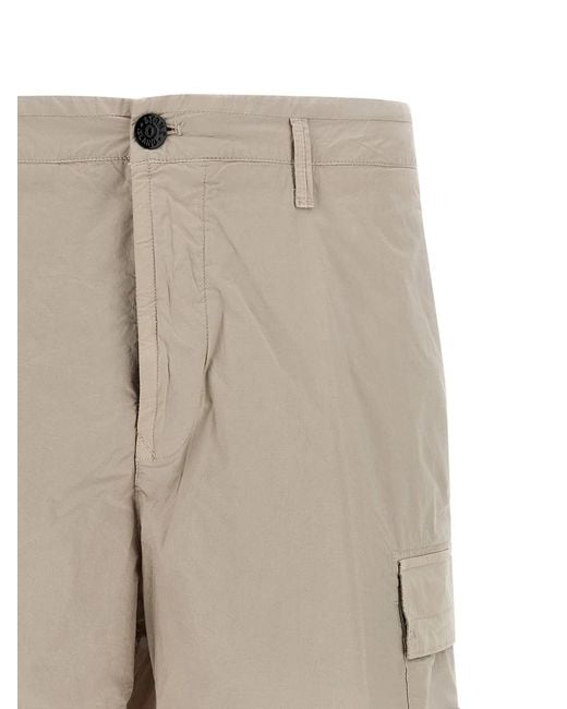 Stone Island Natural 'L100020' Bermuda Shorts for men
