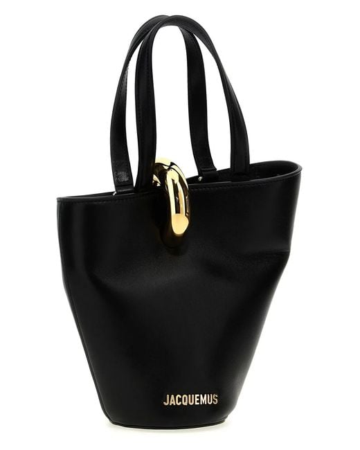 Jacquemus Black 'Le Petit Bambola' Mini Handbag