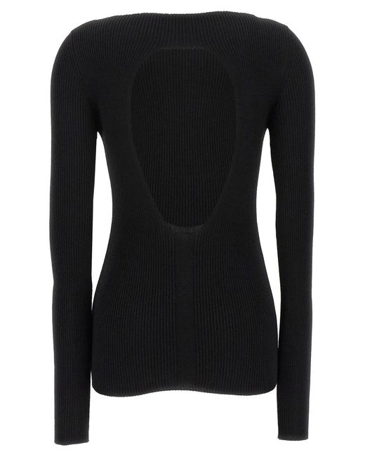 Rick Owens Black 'Al Top' Sweater