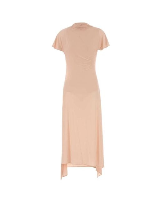 Magda Butrym White Re26Dress05Pink