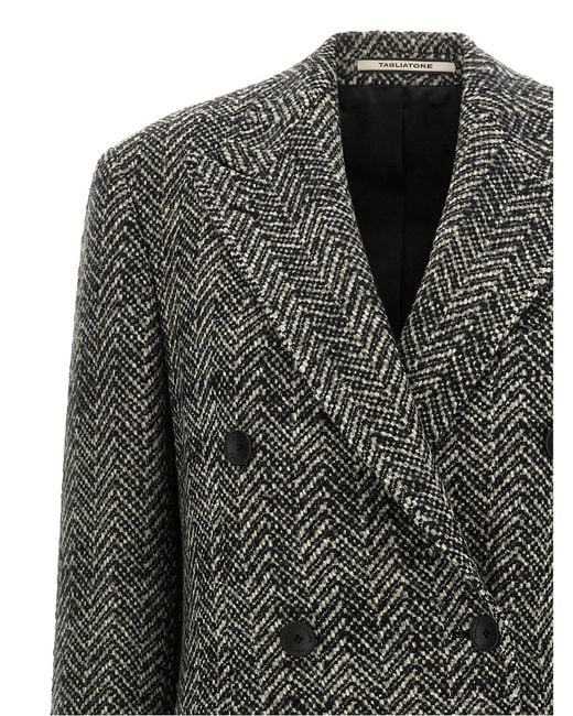 Tagliatore Gray 'Caitlyn' Coat