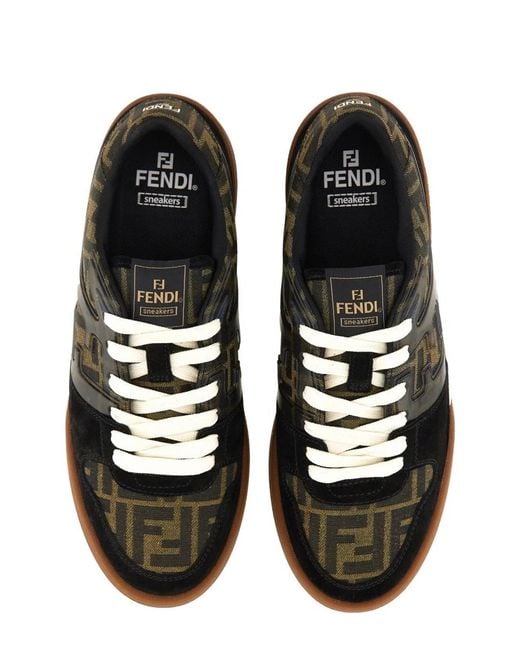 Fendi Black Low Top for men