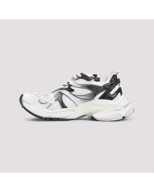 Balenciaga White Runner 2 Sneakers for men