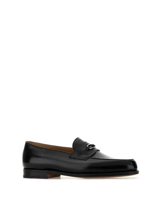John Lobb Black Lopez Ring Pd for men