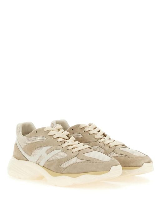 Hogan White Sneaker With Logo for men