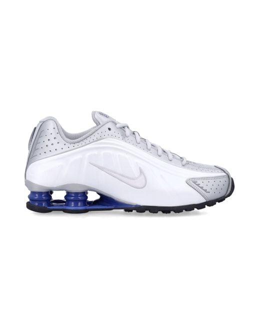 Nike White Shox R4 Running Sneakers for men