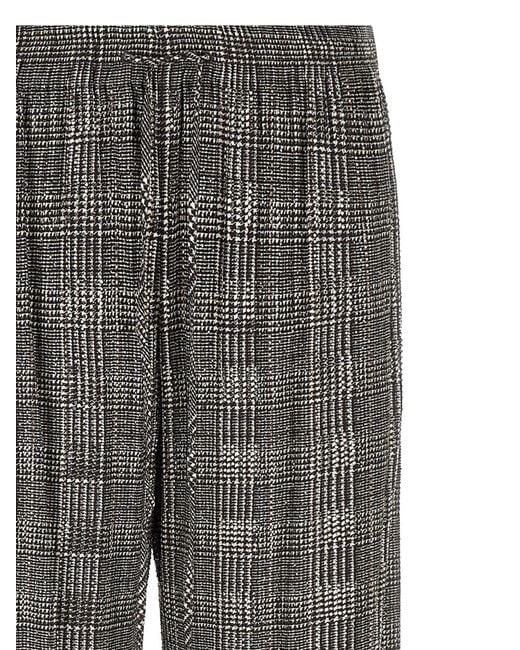 Ermanno Scervino Gray All-Over Crystal Pants