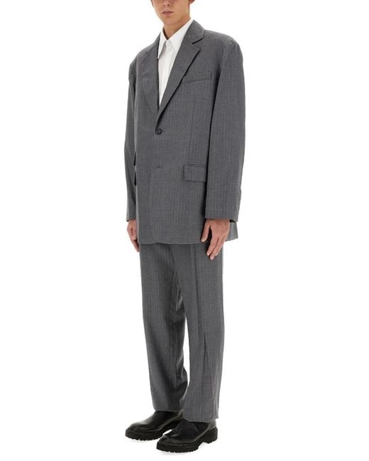 Helmut Lang Gray Wool Jacket for men
