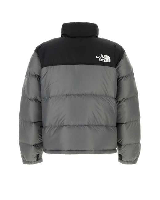 The North Face Gray Mock Collar Jacket for men